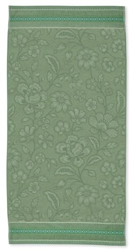 Pip Studio Große Handtuch Jasmin Jacquard Grün 70x140cm