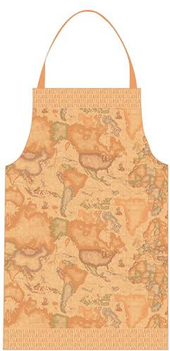 Caleffi Alviero Martini Grembiule Cucina con Pettorina Art. Geo - Fantasia, Dimensione 1