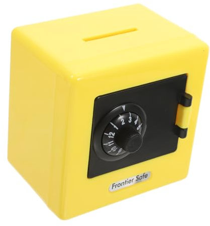 HYTROVE Mini Savings Bank Coded Lock Coin Deposit Box for Boys and Girls to Teach Financial Responsibility and Saving Habits Ample Storage for Coins and Cash