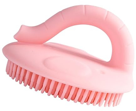 Hohopeti Cepillo De Baño De Silicona Pein Bebe Baño y Ducha Cepillo Para Bebé Limpieza Suave