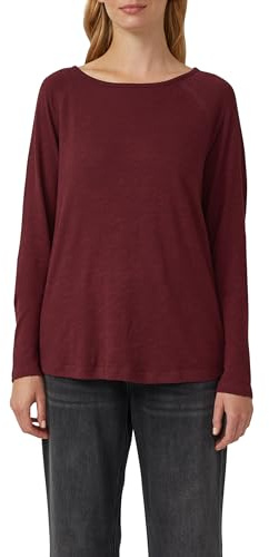 s.Oliver Langarmshirt mit Flammgarnstruktur
