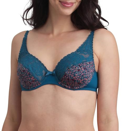Playtex Soutien-Gorge à Armatures en Microfibre Flower Elegance Femme x1