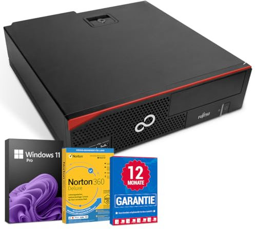 Fujitsu Esprimo D756 PC Computer Intel Core i5-6500@ bis zu 3,6 GHz 32 GB 1000 GB SSD mit Windows 11 & GRATIS Bluetooth, WLAN & Antiviren-Software inkl. 12 Monate Garantie (Generalüberholt)