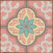 LPS PACK OF 10 STYLE 8 Pastel blue green yellow pink Victorian Moroccan retro traditional aged style Mosaic style tile transfers stickers bathroom kitchen stick on