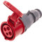 BeMatik - Prise Industrielle CETAC Femelle 3P + T 32A 380V IP44 antenne