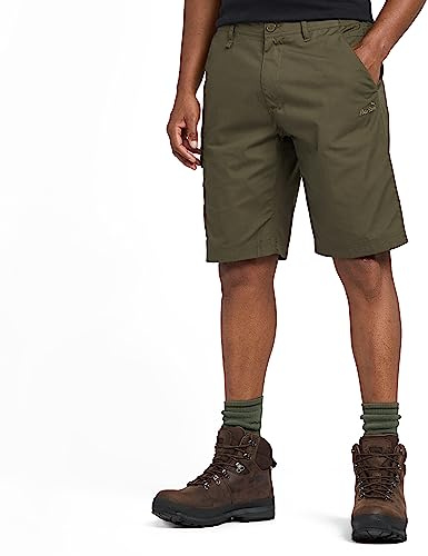 Peter Storm Men's Ramble II Walking Shorts with DWR Finish (UK, Waist, 40, Regular, Regular, Khaki)