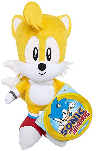SONIC The Hedgehog - Jakks Tails Figur 20 cm, Wave 3, Kuscheltier superweiche Qualität