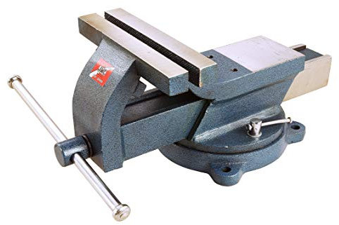 Pro-Lift-Werkzeuge 360° drehbarer Parallel-Schraubstock mit Amboss für Werkbank 200 mm