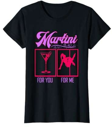 Pole Dance Martini Fitness Workout Geschenk T-Shirt