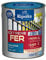 RIPOLIN - Peinture pour Fer Extérieur - Glycéro Antirouille - Sous-couche intégrée - Application directe sur Rouille - Résistante aux Intempéries, UV et Chocs - Brillant - 2L - Bleu Océan RAL 5017