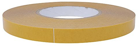 gws 1 Rolle Doppelseitiges Klebeband, stark haftend, weißes Montageband, sehr gute UV-Beständigkeit, universell einsetzbares Doppelklebeband, 50 m x 15 mm