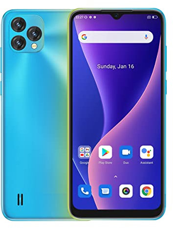 OSCAL C60 Android 11 4G Telephone Portable Débloqué, Helio A22 4 Go+32 Go, Smartphone Double SIM, Écran HD+ 6,53’’, Caméra 13MP+5MP, Batterie 4780mAh, GPS Bluetooth 5, Déverrouillage du Visage Pente