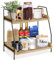 Megsooul Accessoires de bar à café et organisateur de comptoir, organisateur de station de café, étagère de comptoir de cuisine, rangement de café, condiments, support de couvercle de tasse pour salle
