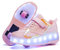 Junge Mädchen Schuhe Kinderschuhe mit Rollen LED Leuchtend Schuhe Outdoor Sportschuhe Blinkschuhe Skateboardschuhe Sneaker Geburtstage, Feiertage