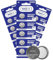 Battery Life CR2032 Batteries 3V Coin Button Cell 2032 Lithium Long Life For Car Key fobs, Air Tag, Scales, Toys and Other Devices UK Brand (100 pack)