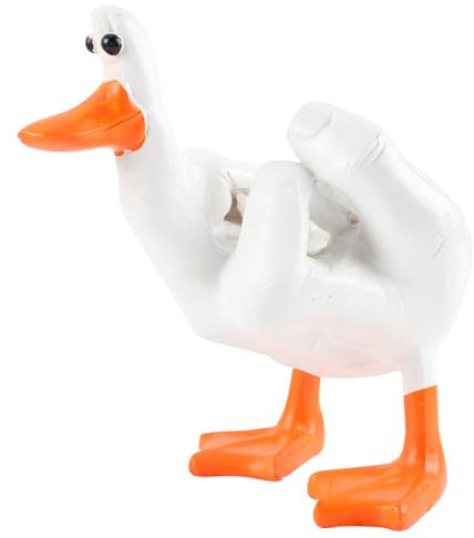 TBWHL Duck You Mittelfinger-Ente (weiß)