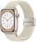 HITZEE Kompatibel mit Apple Watch Armband 49/46/45/44/42/41/40/38mm, Geflochten Band mit Magnetisch Schließe Entworfen für Apple Watch Ultra 2 Serie 10 9 8 7 SE 6 5 4 (38/40/41/42, Polarstern)