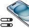 EYSOFT Funda para cámara web, funda de cámara frontal compatible con iPhone 15/15 Plus/15 Pro/15 Pro Max/14 Pro/14 Pro Max, protege la privacidad y la seguridad, no afecta la identificación facial,