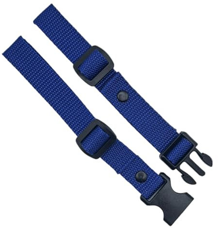 GURTIES Brustgurt für Rucksack, Schulranzen, Schulrucksack, verstellbar, als Ersatz, zum Nachrüsten, Kinder und Erwachsene, Made in Germany (Marineblau)