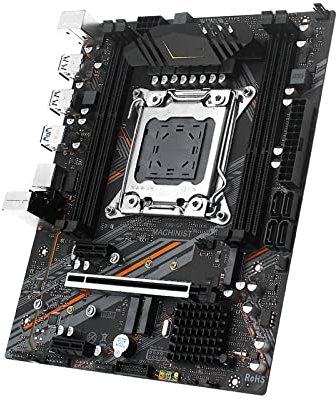 DISPRA Fit For Maquinista x99 Tarjeta Madre LGA 2011-3 Apoya a xeon E5 V3 CPU 4 * DDR3 ECC RAM M.2 NVME Cuatro Canales SATA 2.0 USB 3.0 X99-G7