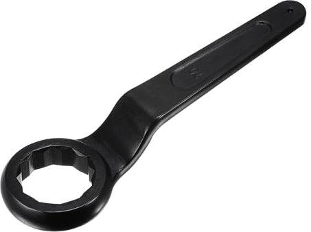 QUARKZMAN 70mm Offset Ringschlüssel mit Schlagfunktion, Einzelkopf-Schraubenschlüssel aus hochfestem Stahl, Handwerkzeug