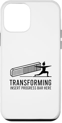 Carcasa para iPhone 12 mini Transformación En Curso Elegante Barra De Progreso