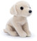 Zappi Co Buddy der weiße Labrador Plüschhund (15cm) - Schneeweißer Labrador-Welpe - Weich, Kuschelig, Recycelt - Idealer Begleiter für Hundeliebhaber