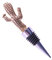 Ciieeo 2 Stk Kaktus Weinkorken Rotweingläser Flasche Weinregal Weinbecher Kaktus Weinstopper Halter kistenverschluss wine stopper weinstöpsel Weinverschluss wine bottle stopper Plastik