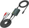 Ozvavzk 192kHz DA Wandler,Digital Analog Wandler Audio Unterstützt Digital Optical zu Doppelter 3,5 mm Klinkenausgang,Optical zu AUX RCA Adapter mit Dualen 3,5 mm Klinkenanschlüssen