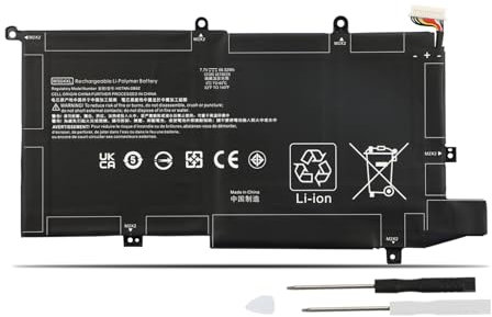 K KYUER WS04XL Laptop Batería para HP Spectre X360 14-EA 14-EF 14-ea0000 14-ea1000 14-ea2000 14-ef0000 14-ef2000 14-ef0xxx 14-ef2xxx Convertible PC Series L97352-2D1 L97352-2C1 L97357-005 HSTNN-DB9Z