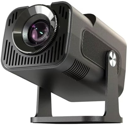 Faux projecteur de fenêtre, projecteur for Lecture, projecteurs d'ambiance de Lecture avec WiFi et Bluetooth, Correction Automatique ± 15°, écran 100 à 2 m(1PCS with Screen)