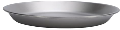 Assiette de camping Pure Ti de 300 ml, plat de randonnée léger, multi-usage, bol de cuisine à flamme nue, ustensiles de table pour cuisine, randonnée, pique-nique, camping,