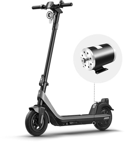 Elektromotor für Fahrrad, 1000 W, 36 V, Bürstenmotor für Elektroroller, Pocket Bike, Schnellstart, langlebig, einfache Befestigung, schwarz silber, für Fahrrad, 4 Räder, Wagen, Scooter