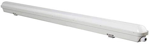 LED Wannenleuchte Feuchtraumleuchte 20W 5000K 1.800lm 1.180mm IP65 für Feucht- und Nassräume Keller Garage Dachboden Unterführungen Carport Werkstatt Lager