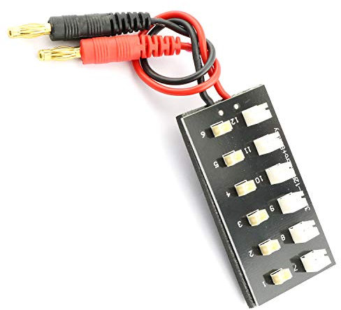 RLECS Blade Inductrix Adapterplatine 3,7 V Lipo Akku Balance Ladeplatine 1S Ultra Micro JST-PH Parallel Connect Platte für RC Spielzeug