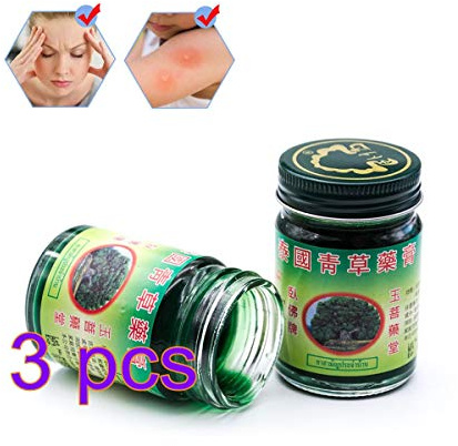 spier 3 Pcs Baume Thaïlandais Pommade Aux Herbes Vertes Massage Articulations Musculaires Baume Aches Entorse - 50g