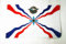 AZ FLAG - Bandera Asiria - 90x60 cm - Bandera Asiriana 100% Poliéster Con Ojales de Metal integrados - 50g - Colores Vivos Y Resistente A La Decoloración