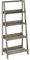 Furinno 5-Tier Ladder Bookcase Display Shelf, French Oak