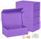 RYDDOY 5 Stück lila Geschenkboxen, 30.5x15.2x10.2 cm, Geschenkbox für Geschenke mit Deckel, Magnetverschluss, rechteckig, Halloween, Geburtstagsgeschenkverpackung