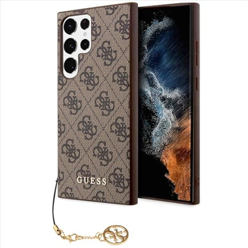 Guess GUOHCP14SGLHFLGO Hartschale für iPhone 14 6,1 Zoll, goldfarben