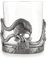 A E Williams Whisky Tumbler with Pewter Welsh Dragon and Daffodil Design |Heavy Bottom Crystal Glasses | Wine Cocktail Bourbon Drinking Glass | Unique Gift for Men Birthday Party Anniversary