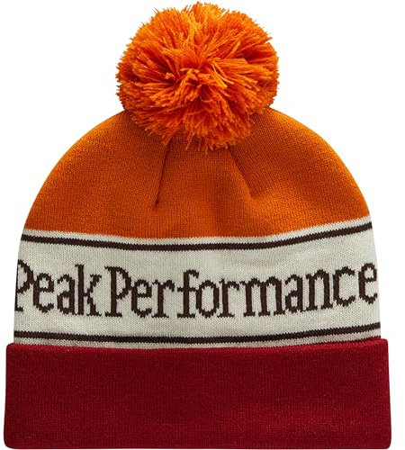 Peak Performance Unisex Pow Mütze, Sundried Tomato, ONE Size