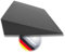 saarschaum• Keilkissen • Reflux Kissen • Matratzenkeil für Bett und Sofa • Schlaferhöhung gegen Rücken- und Nackenschmerzen B:90xL:35xH:8 (schwarz)