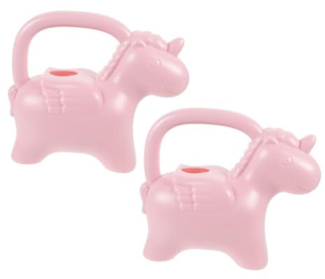 Kisangel 4 Stück Cartoon-gießkanne Sprüher Sprühflasche Zum Gießen Pflanzengießkanne Einhorn Gießkanne Dekorationswerkzeuge Pflanzer-gießkanne Kind Tier Pp-Material Aus Kunststoff Eimer