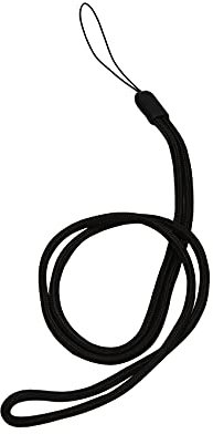 MOLERRI Corde en Nylon Tresse Cordon Tour de Cou pour Appareil Photo Telephone Portable Noir