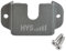 HYS Handfunkgerät / Schulterlautsprecher-Mikrofon mit Gürtelclip-Halter, Handfunkgerät mit universeller runder Drehknopf-Aufhängung für Anytone Kenwood Midland Motorola Uniden Yaesu, 1 Stück