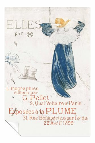 Panther Print Frontispiece 1896 ungerahmtes Poster, Bilder für Wände, Schlafzimmer, Wohnzimmer und Badezimmer, 61 x 41 cm