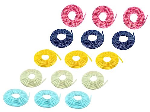 Angoily 15pcs Data Cable Protective Cover Cable Management Charger Protector Wire Protector Spiral Cord Sleeve