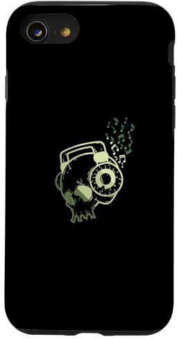 Custodia per iPhone SE (2020) / 7 / 8 Testa con cuffie Musica