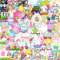 Nette Ei Kaninchen Aufkleber, Hase Stickers Wasserdichte Vinyl Laptop Telefon Gitarre Skateboard Motorrad Fahrrad Hasen Stickers Set Vinyl Wasserdicht Aesthetic Aufkleber für Ostern